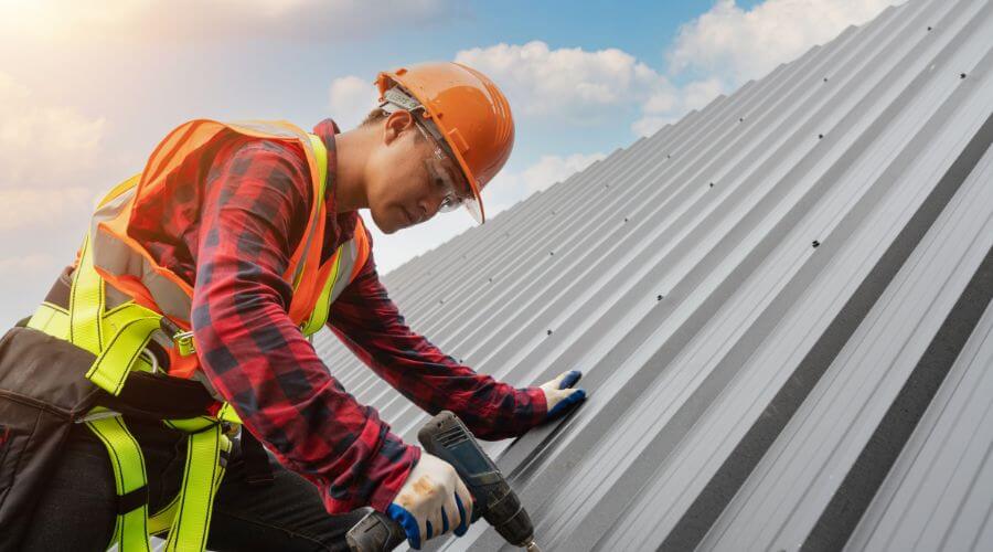 Professional metal roof installation in Portage, ME